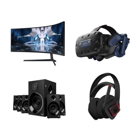 MONITORY, VR BRÝLE, REPRODUKTORY A SLUCHÁTKA