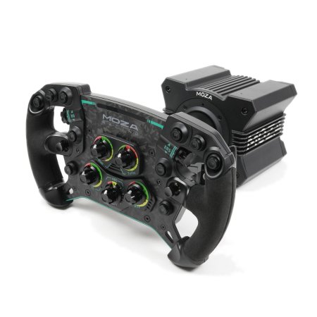 MOZA R9 + GS volant
